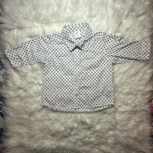 H&M Black and White Geometric KIDS Shirt